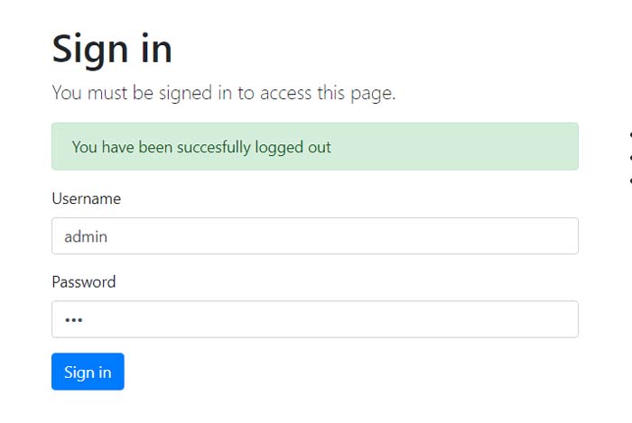 PHP project: image 4 for lesson "Login system"